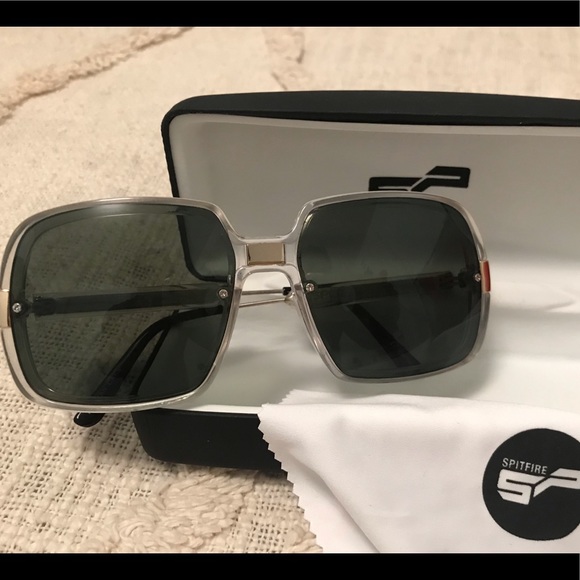 Spitfire oversized square sunnies. - Picture 2 of 3